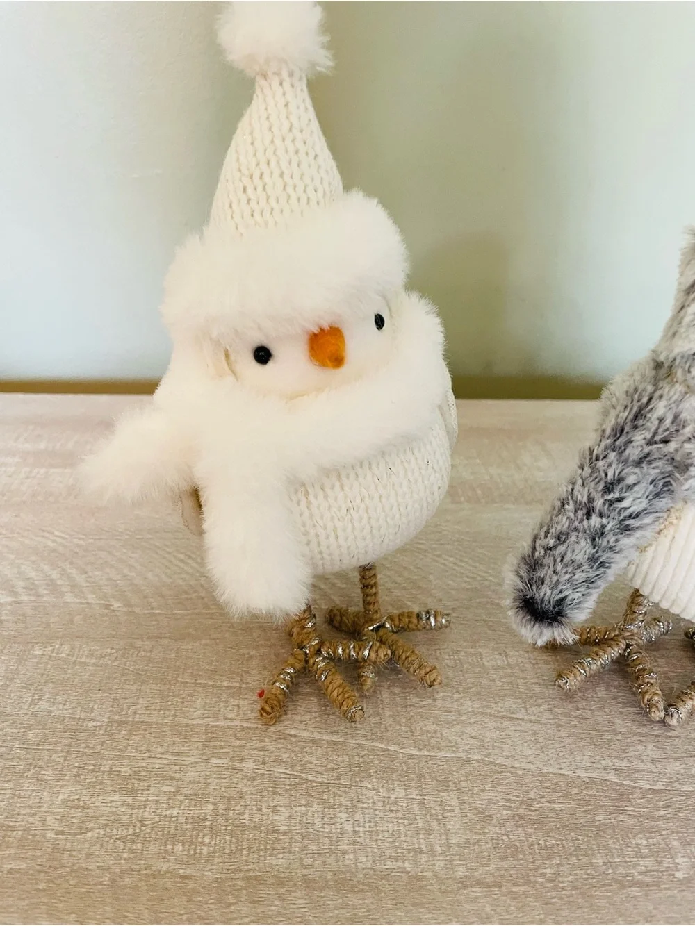 Target 2019 winter fabric bird friends Rue and Pepper holiday featherly pals